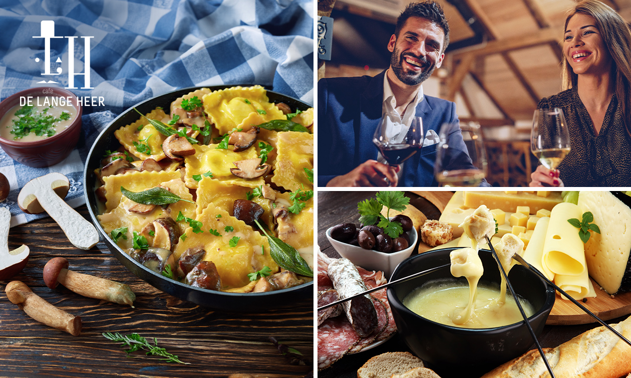 Café de Lange Heer, 2-gangendiner of hoofdgerecht Café de Lange